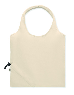 Logo trade promotional giveaway photo of: Foldable shopping bag 140 gr/m²